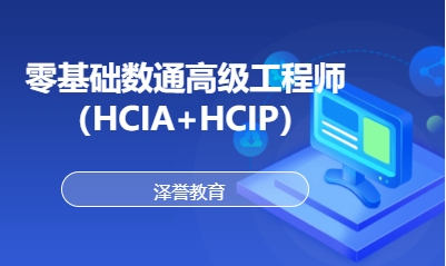 零基础数通高级工程师（HCIA+HCIP）线下班